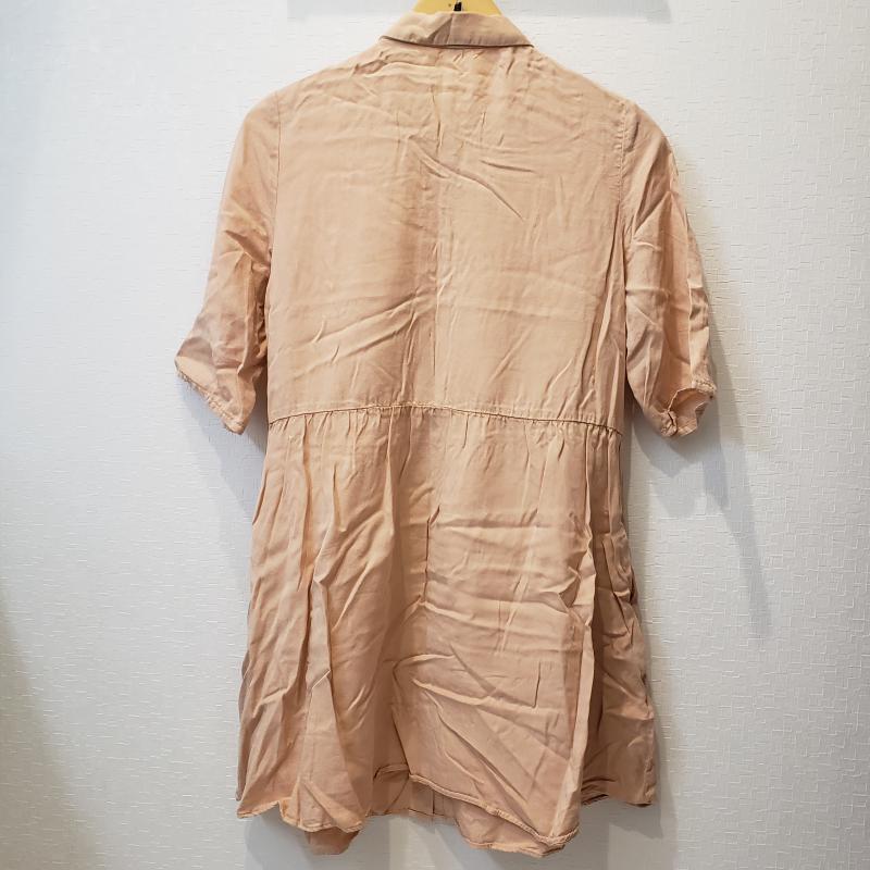 ザラティーアールエフ ZARA TRF チュニック 半袖 S 無地 桃 / ピンク /  レディース USED 古着 中古 10017112