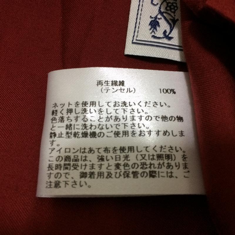 シードレイク Seadrake カットソー 長袖 38 無地 えんじ / ワインレッド /  レディース USED 古着 中古 10017476