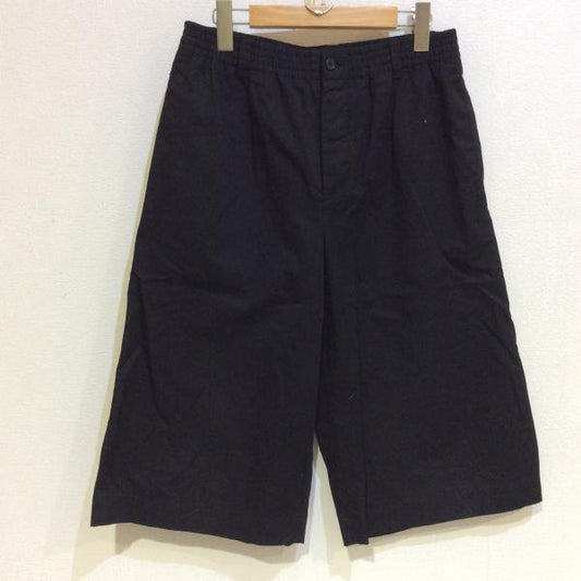 エムエイチエル MHL. パンツ  17SS ワイドパンツ　バギーパンツ S 無地 黒 / ブラック /  レディース USED 古着 中古 10018614