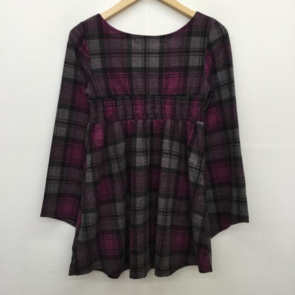 リップサービス LIPSERVICE ワンピース  ワンピース チェック 紫 / パープル /  レディース USED 古着 中古 10018757