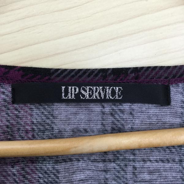 リップサービス LIPSERVICE ワンピース  ワンピース チェック 紫 / パープル /  レディース USED 古着 中古 10018757