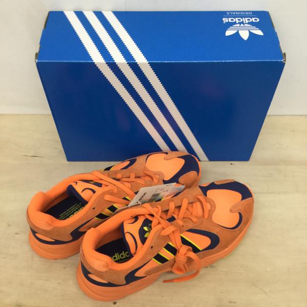 アディダス adidas スニーカー  YUNG-1 29.5cm 橙 / オレンジ /  メンズ USED 古着 中古 10019022