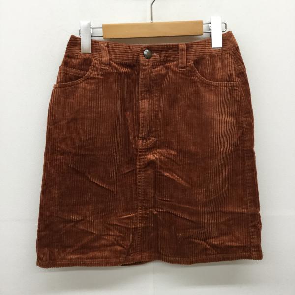 ローリーズファーム LOWRYS FARM スカート  スカート M 無地 茶 / ブラウン /  レディース USED 古着 中古 10019150