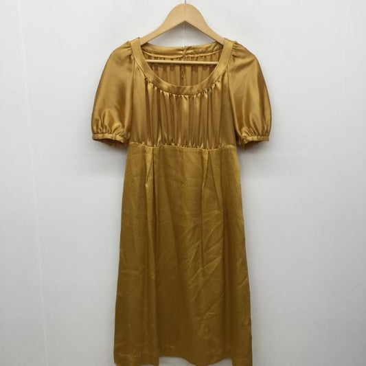 ノーリーズ NOLLEY'S ワンピース  ワンピース 38 金 / ゴールド /  レディース USED 古着 中古 10019262