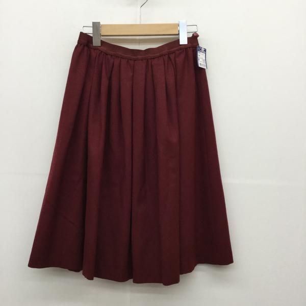 ビューティアンドユースユナイテッドアローズ BEAUTY&YOUTH UNITED ARROWS スカート  スカート 無地 赤 / レッド /  レディース USED 古着 中古 10019734