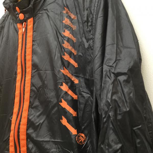 ディーゼル DIESEL ジャケット、上着  ジャケット S 黒 / ブラック / X 橙 / オレンジ /  メンズ USED 古着 中古 10019886