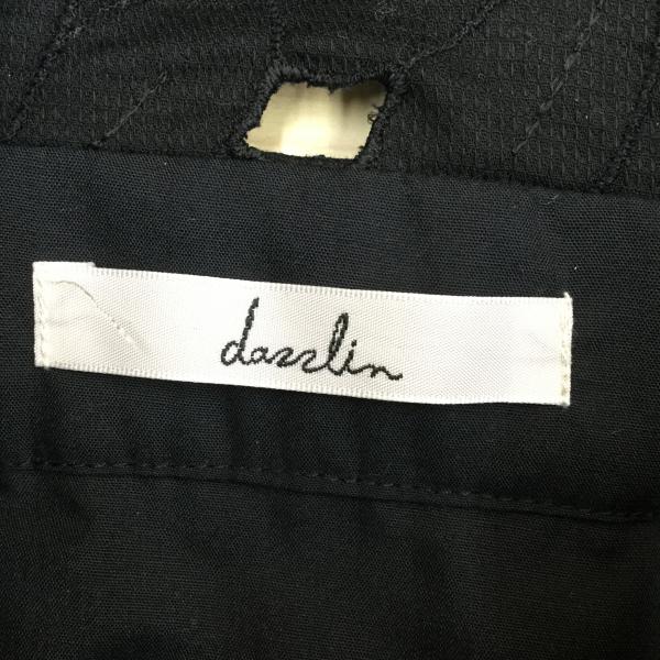 ダズリン dazzlin ワンピース  ワンピース M 無地 黒 / ブラック /  レディース USED 古着 中古 10020024