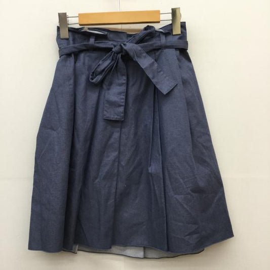 マッキントッシュフィロソフィー MACKINTOSH PHILOSOPH スカート  スカート 36 無地 水色 / ライトブルー /  レディース USED 古着 中古 10020221