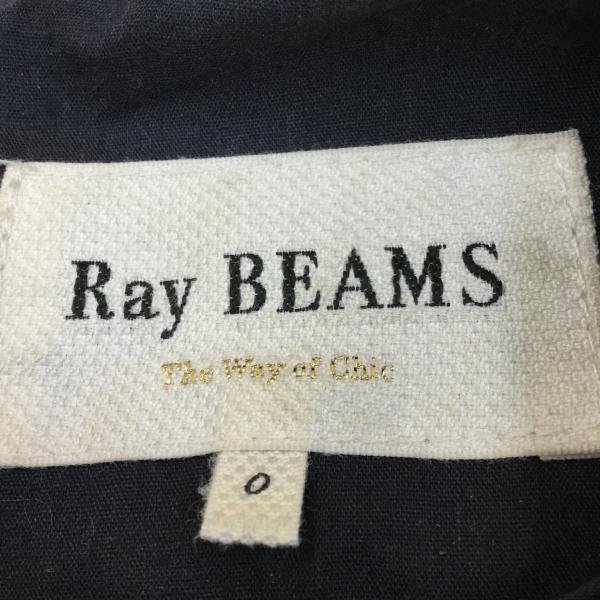 レイビームス Ray BEAMS ワンピース  ワンピース 0 ボーダー柄 青 / ブルー / X 茶 / ブラウン /  レディース USED 古着 中古 10020480