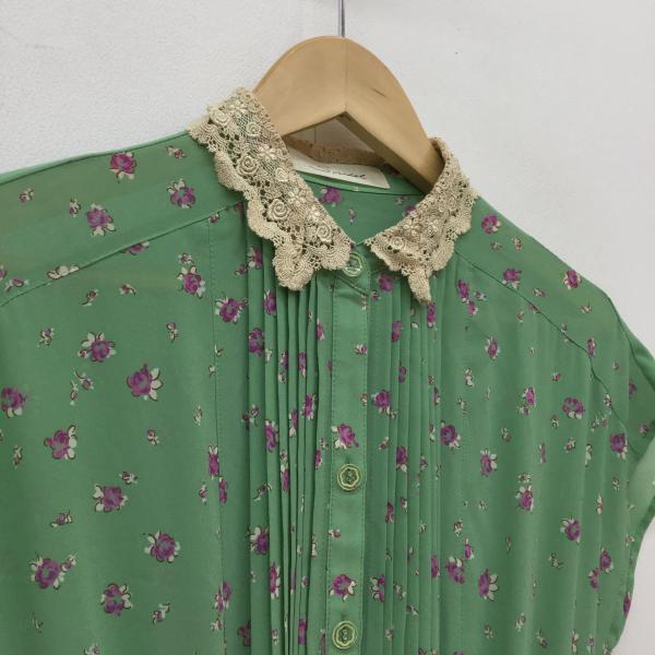 スナイデル SNIDEL ワンピース  ワンピース FREE 花柄 緑 / グリーン /  レディース USED 古着 中古 10020519