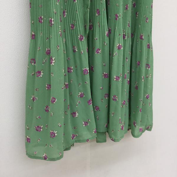スナイデル SNIDEL ワンピース  ワンピース FREE 花柄 緑 / グリーン /  レディース USED 古着 中古 10020519