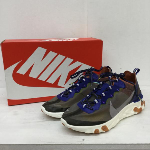 ナイキ NIKE スニーカー  REACT ELEMENT 87　AQ1090-200 27.0cm 青 / ブルー /  メンズ USED 古着 中古 10020875