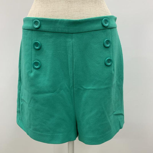 フォーエバー２１ FOREVER21 パンツ ショートパンツ ショートパンツ 無地 L 無地 緑 / グリーン /  レディース USED 古着 中古 10021526
