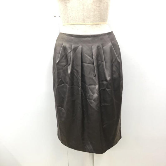 ナチュラルビューティー NATURAL BEAUTY スカート  スカート 36 無地 ベージュ / ベージュ /  レディース USED 古着 中古 10021537
