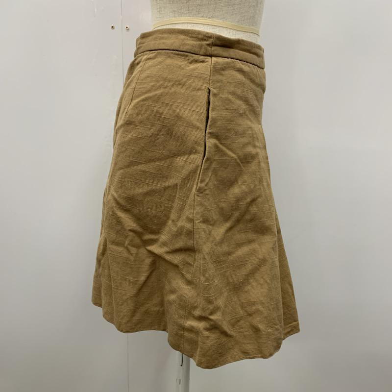 ポール＆ジョー シスター PAUL & JOE SISTER パンツ  プリーツキュロット 36 無地 キャメル / キャメル /  レディース USED 古着 中古 10021563