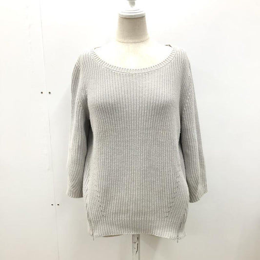 クローラ crolla ニット、セーター  ニット 無地 灰 / グレー /  レディース USED 古着 中古 10021609