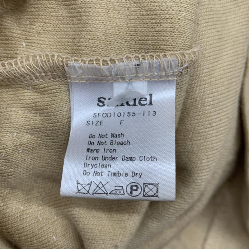 スナイデル SNIDEL ワンピース  ビジュー付ノースリーブワンピース FREE 無地 ベージュ / ベージュ /  レディース USED 古着 中古 10021618