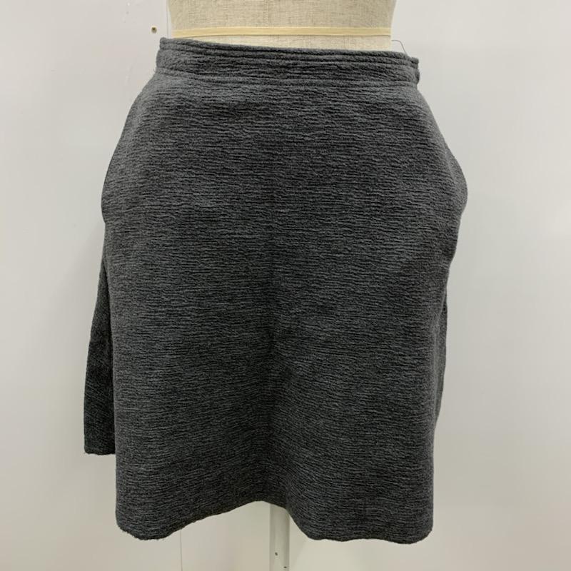 フローレント FLORENT スカート  ストレッチ入りスカート 34 無地 チャコールグレー / チャコールグレー /  レディース USED 古着 中古 10021651