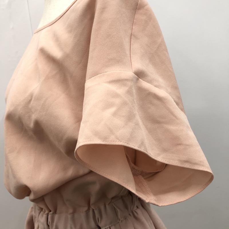 クローラ crolla ワンピース  切替ワンピース 38 無地 桃 / ピンク /  レディース USED 古着 中古 10021746