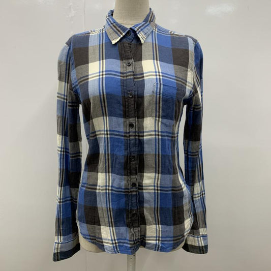 ラルフローレン RALPHLAUREN シャツ、ブラウス  長袖シャツ XS チェック レディース USED 古着 中古 10021878