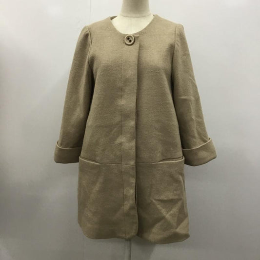 ユナイテッドアローズ UNITED ARROWS コート  コート アウター 無地 ベージュ / ベージュ /  レディース USED 古着 中古 10021967