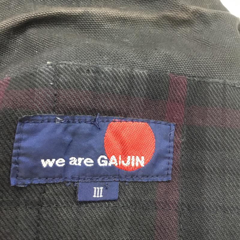 ガイジンメイド GAIJIN MADE ジャケット、上着  ジャケット アウター M 無地 茶 / ブラウン /  メンズ USED 古着 中古 10022365
