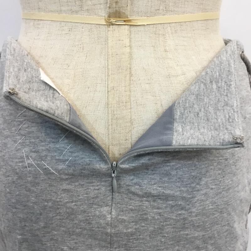 オキラク OKIRAKU スカート  スカート 無地 灰 / グレー /  レディース USED 古着 中古 10022504