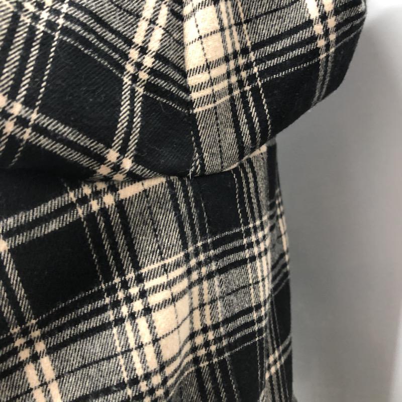 ダズリン dazzlin ワンピース  ワンピース 五分袖 チェック M チェック レディース USED 古着 中古 10022620