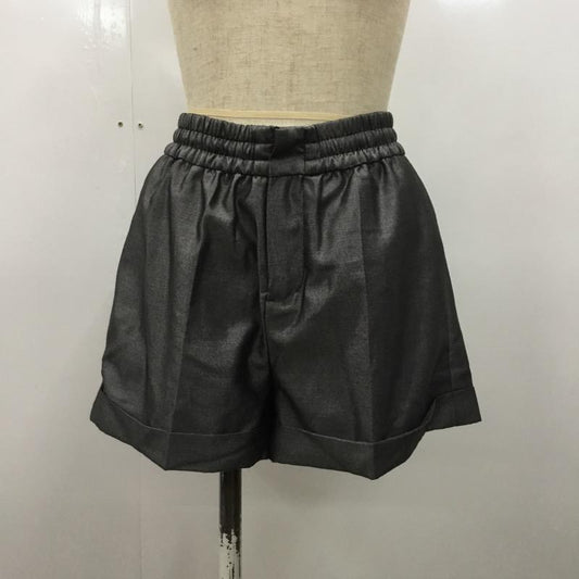 ジーナシス JEANASIS パンツ ショートパンツ 無地 FREE 無地 灰 / グレー /  レディース USED 古着 中古 10022716