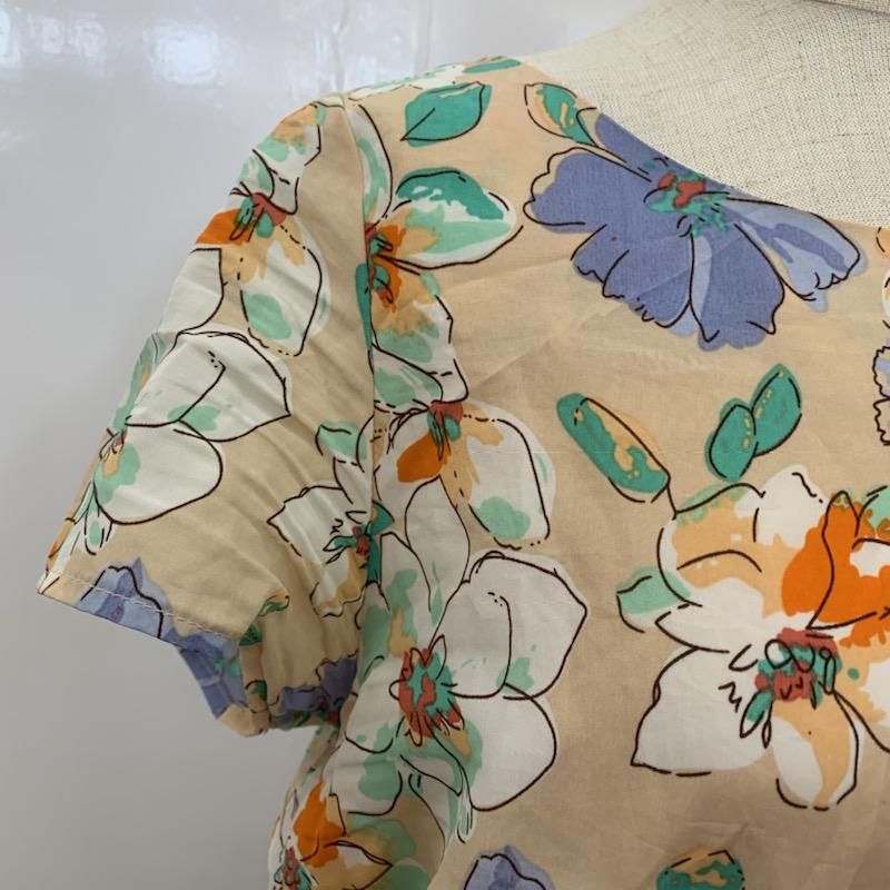 マジェスティックレゴン MAJESTIC LEGON ワンピース  ワンピース ノースリーブ FREE 花柄 レディース USED 古着 中古 10022755