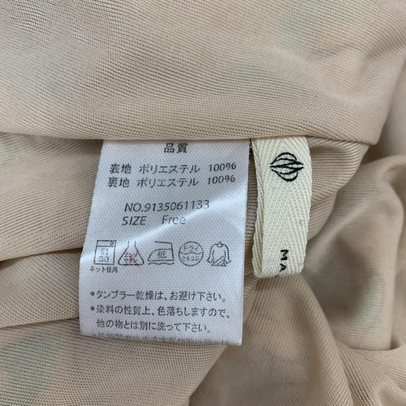 マジェスティックレゴン MAJESTIC LEGON ワンピース  ワンピース ノースリーブ FREE 花柄 レディース USED 古着 中古 10022755