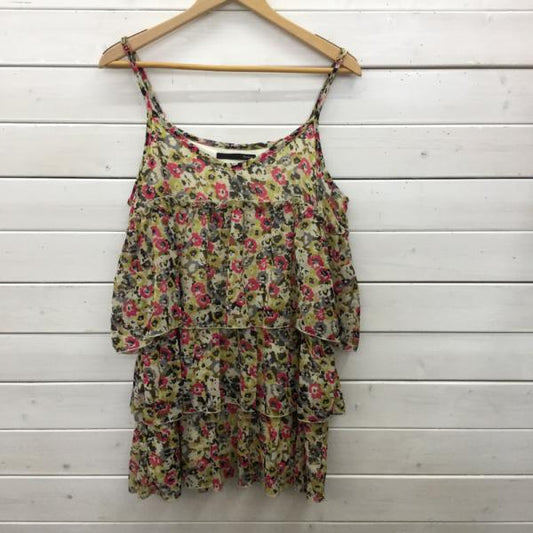 ヘザー Heather ワンピース  ワンピース ノースリーブ 花柄 花柄 レディース USED 古着 中古 10022846