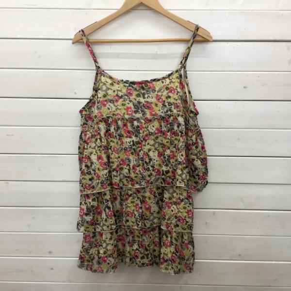 ヘザー Heather ワンピース  ワンピース ノースリーブ 花柄 花柄 レディース USED 古着 中古 10022846