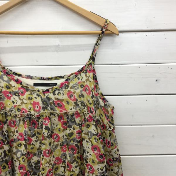 ヘザー Heather ワンピース  ワンピース ノースリーブ 花柄 花柄 レディース USED 古着 中古 10022846