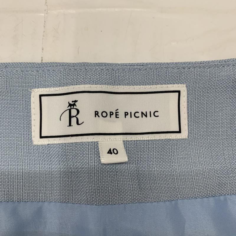 ロペピクニック ROPE' PICNIC スカート  スカート 40 水色 / ライトブルー /  レディース USED 古着 中古 10022888