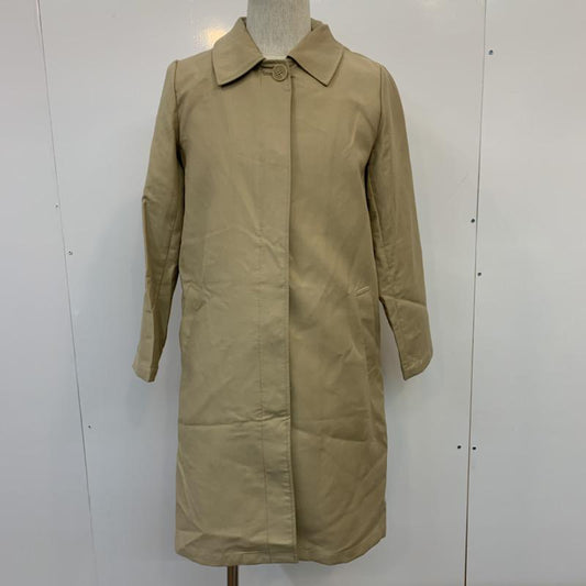 ブリスポイント BLISS POINT コート コート一般 ステンカラーコート 無地 M 無地 ベージュ / ベージュ /  レディース USED 古着 中古 10022897