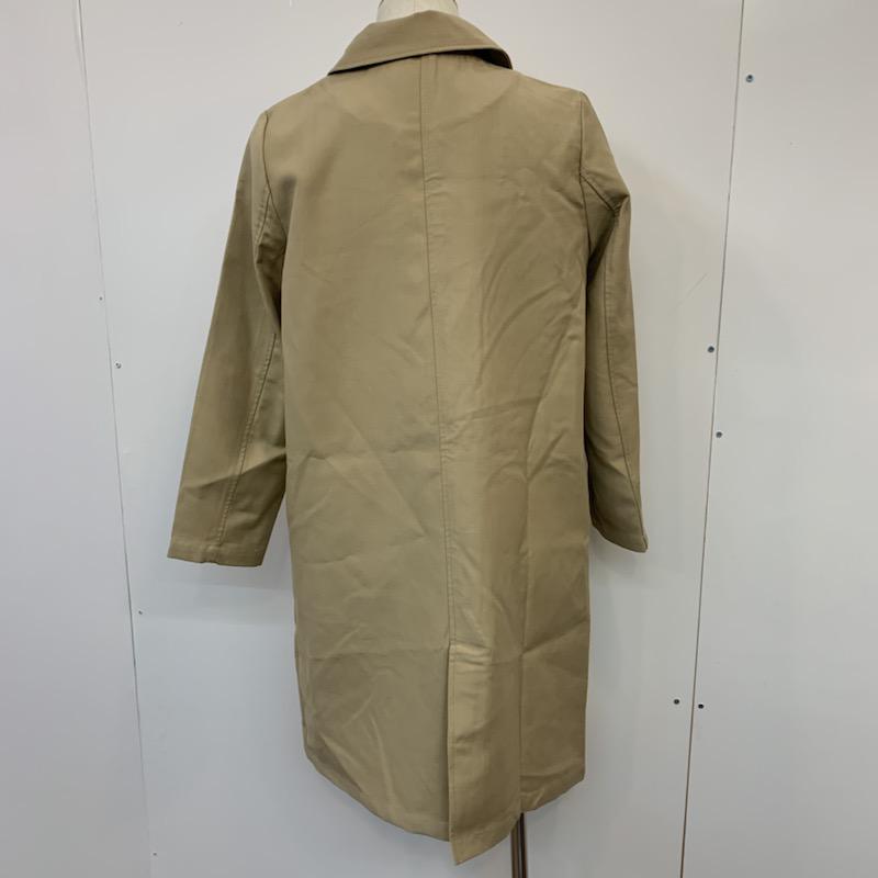 ブリスポイント BLISS POINT コート コート一般 ステンカラーコート 無地 M 無地 ベージュ / ベージュ /  レディース USED 古着 中古 10022897