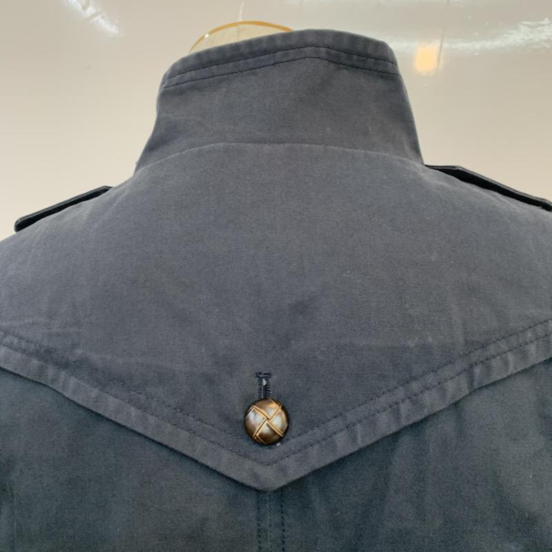 ブロードゥリー&コー Broderie & Co コート コート一般 長袖 無地 ジャケット 36 無地 紺 / ネイビー /  レディース USED 古着 中古 10022900