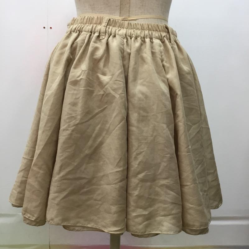 ローリーズファーム LOWRYS FARM スカート  スカート FREE 無地 ベージュ / ベージュ /  レディース USED 古着 中古 10023059