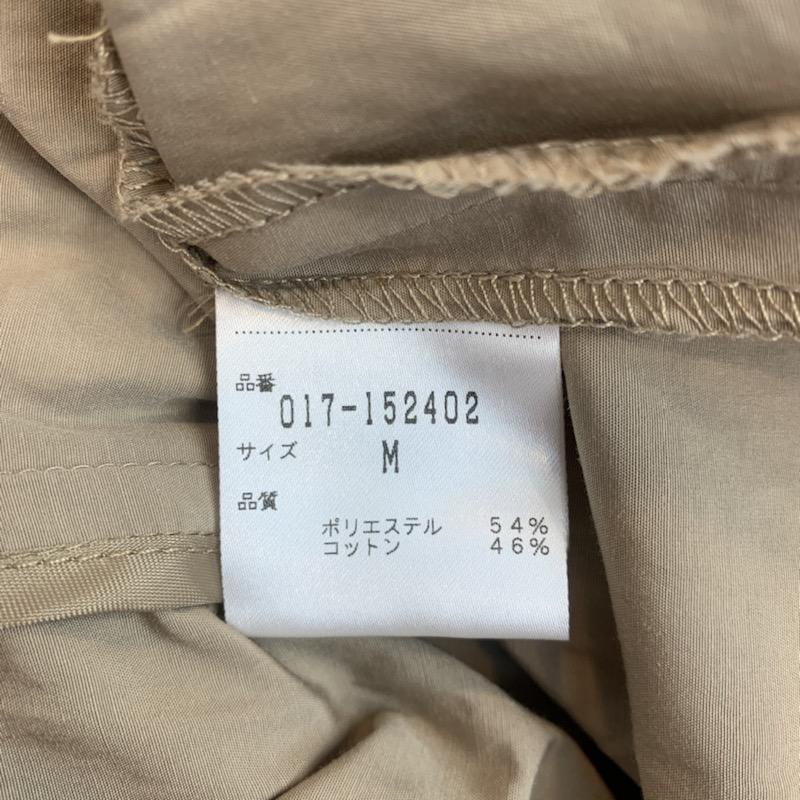 ナチュラルビューティーベーシック NATURAL BEAUTY BASIC コート  ロングコート M 無地 ベージュ / ベージュ /  レディース USED 古着 中古 10023177