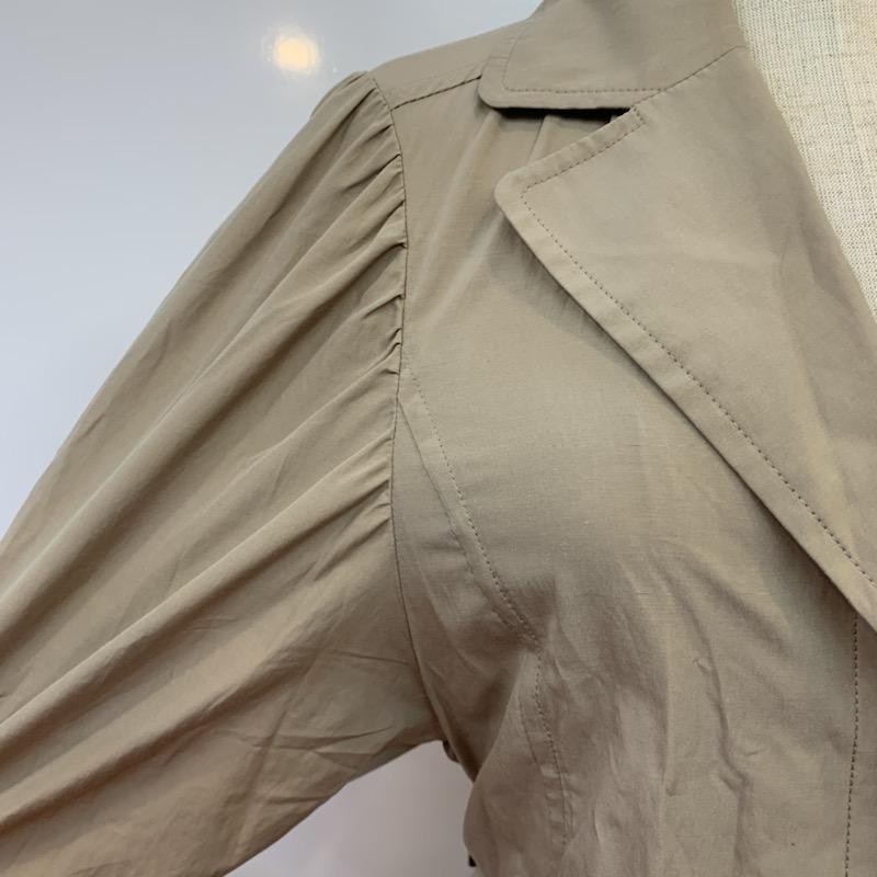 ナチュラルビューティーベーシック NATURAL BEAUTY BASIC コート  ロングコート M 無地 ベージュ / ベージュ /  レディース USED 古着 中古 10023177