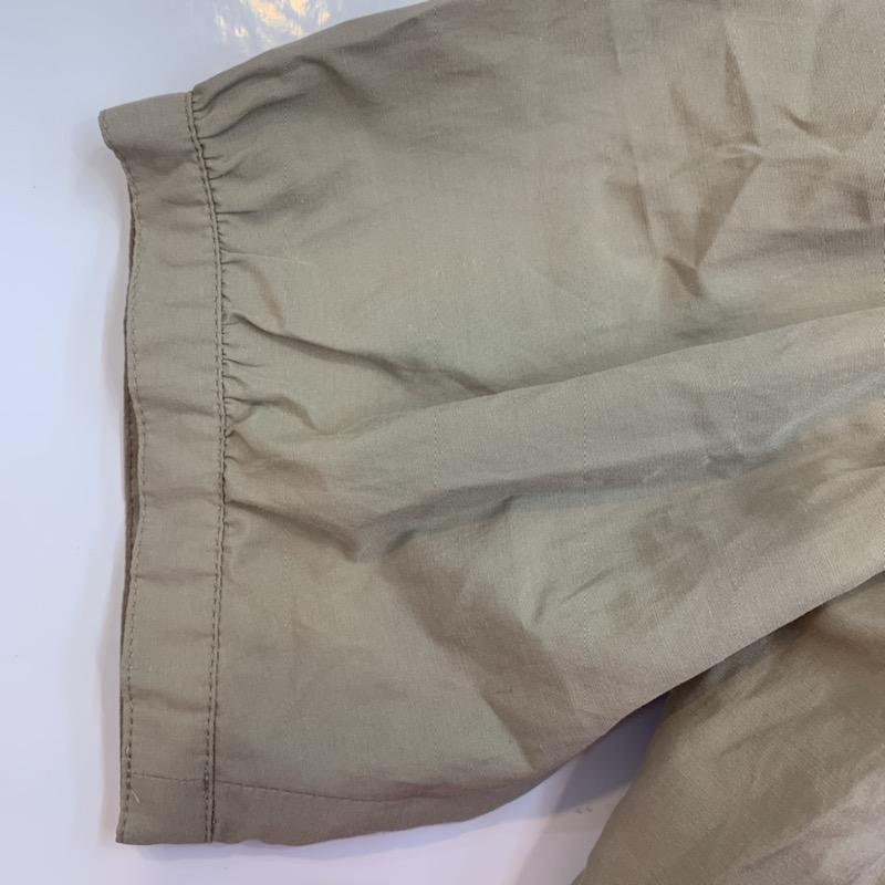 ナチュラルビューティーベーシック NATURAL BEAUTY BASIC コート  ロングコート M 無地 ベージュ / ベージュ /  レディース USED 古着 中古 10023177
