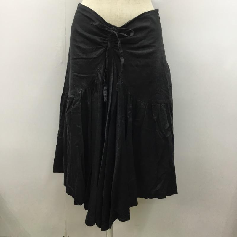 レイビームス Ray BEAMS スカート  スカート 無地 黒 / ブラック /  レディース USED 古着 中古 10023226