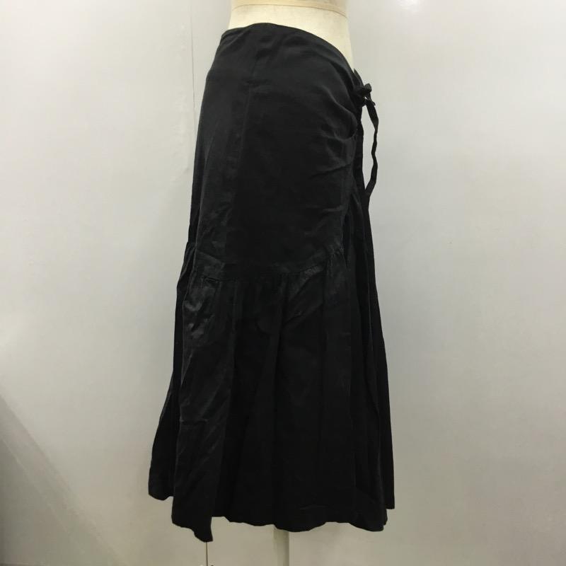レイビームス Ray BEAMS スカート  スカート 無地 黒 / ブラック /  レディース USED 古着 中古 10023226