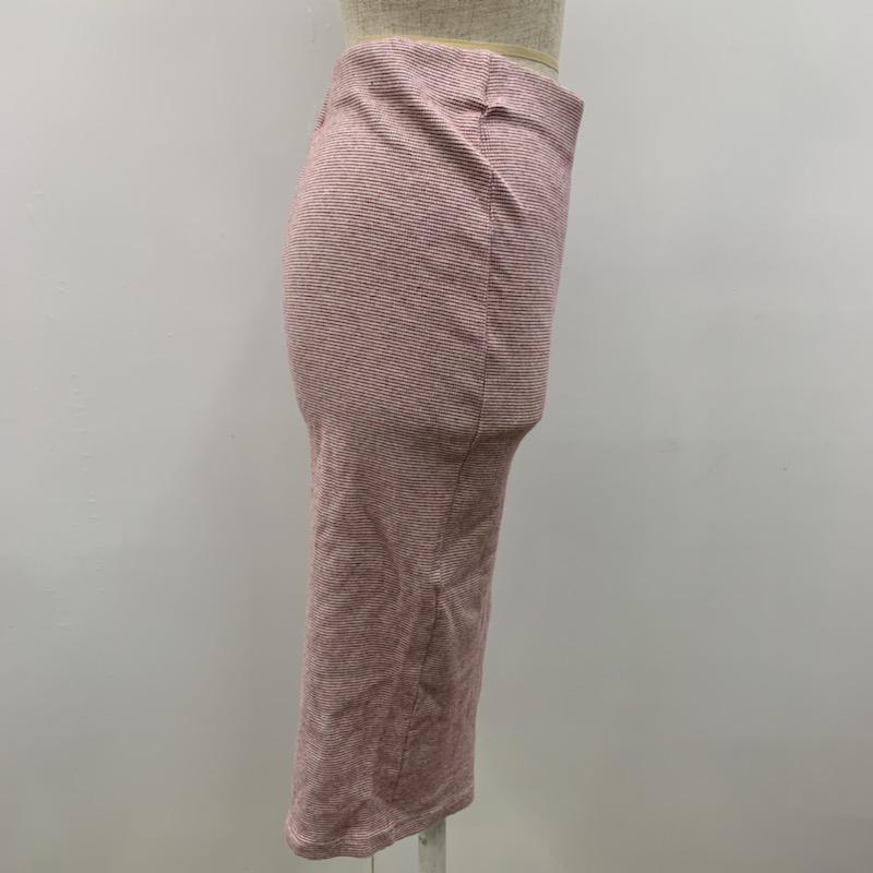 ザラ ZARA スカート ひざ丈スカート スカート タイトスカート M  白 / ホワイト / X 赤 / レッド /  レディース USED 古着 中古 10023227