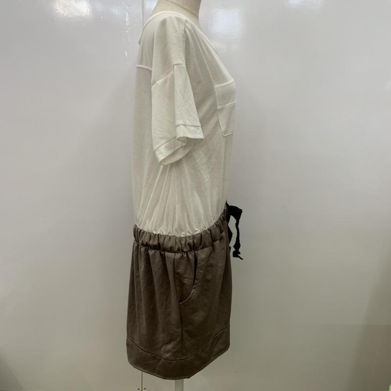 グリーンレーベルリラクシング green label relaxing ワンピース  ワンピース 半袖 無地 レディース USED 古着 中古 10023232