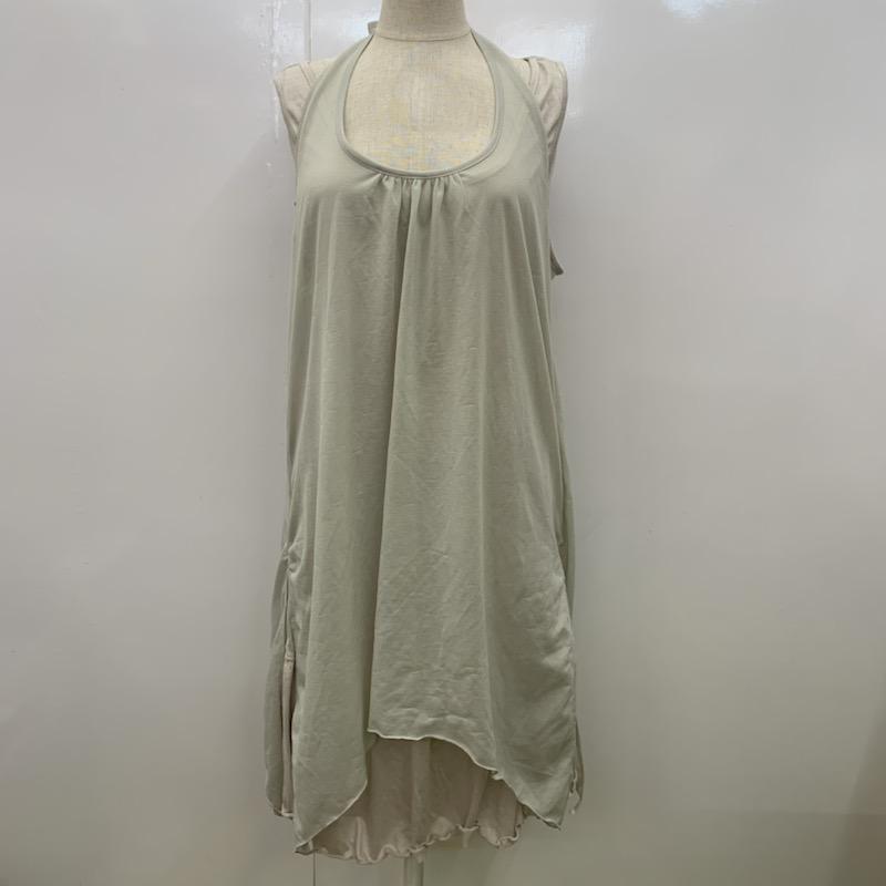 イーハイフンワールドギャラリーハル E hyphen world gallery HARU ワンピース  ワンピース ノースリーブ 無地 レディース USED 古着 中古 10023248