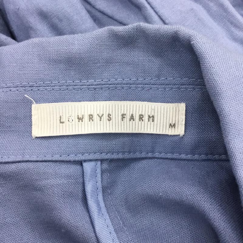 ローリーズファーム LOWRYS FARM ジャケット、上着 ジャケット、ブレザー テーラードジャケット 無地 M 無地 水色 / ライトブルー /  レディース USED 古着 中古 10023289