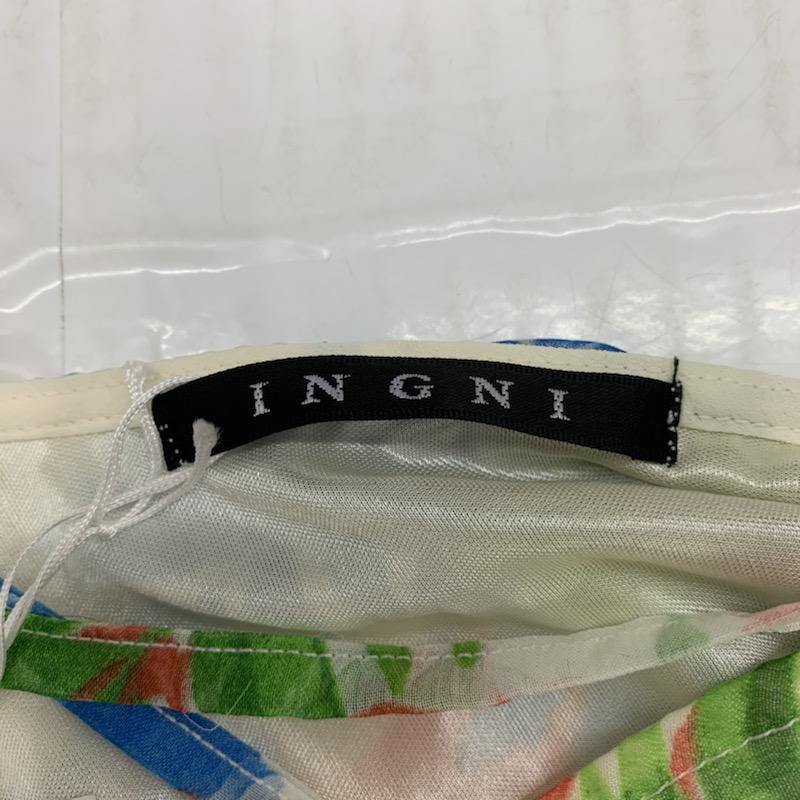 イング INGNI タンクトップ  タンクトップ ノースリーブ タグ付き M オフホワイト / オフホワイト /  レディース USED 古着 中古 10023294