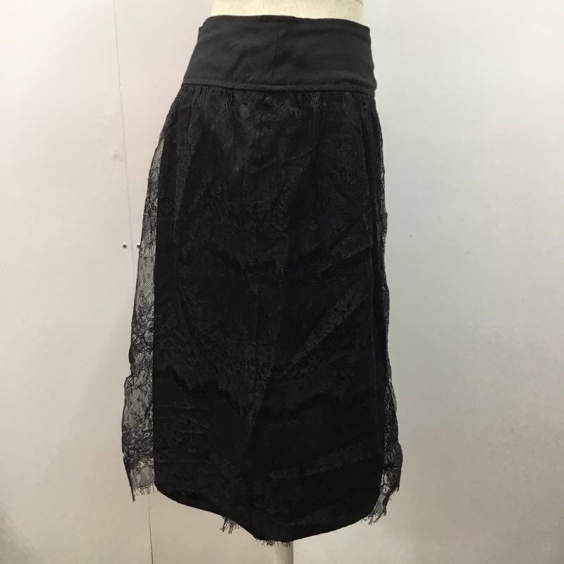 ヴァンドゥ－・オクトーブル 22 OCTOBRE スカート  スカート 36 黒 / ブラック /  レディース USED 古着 中古 10023326